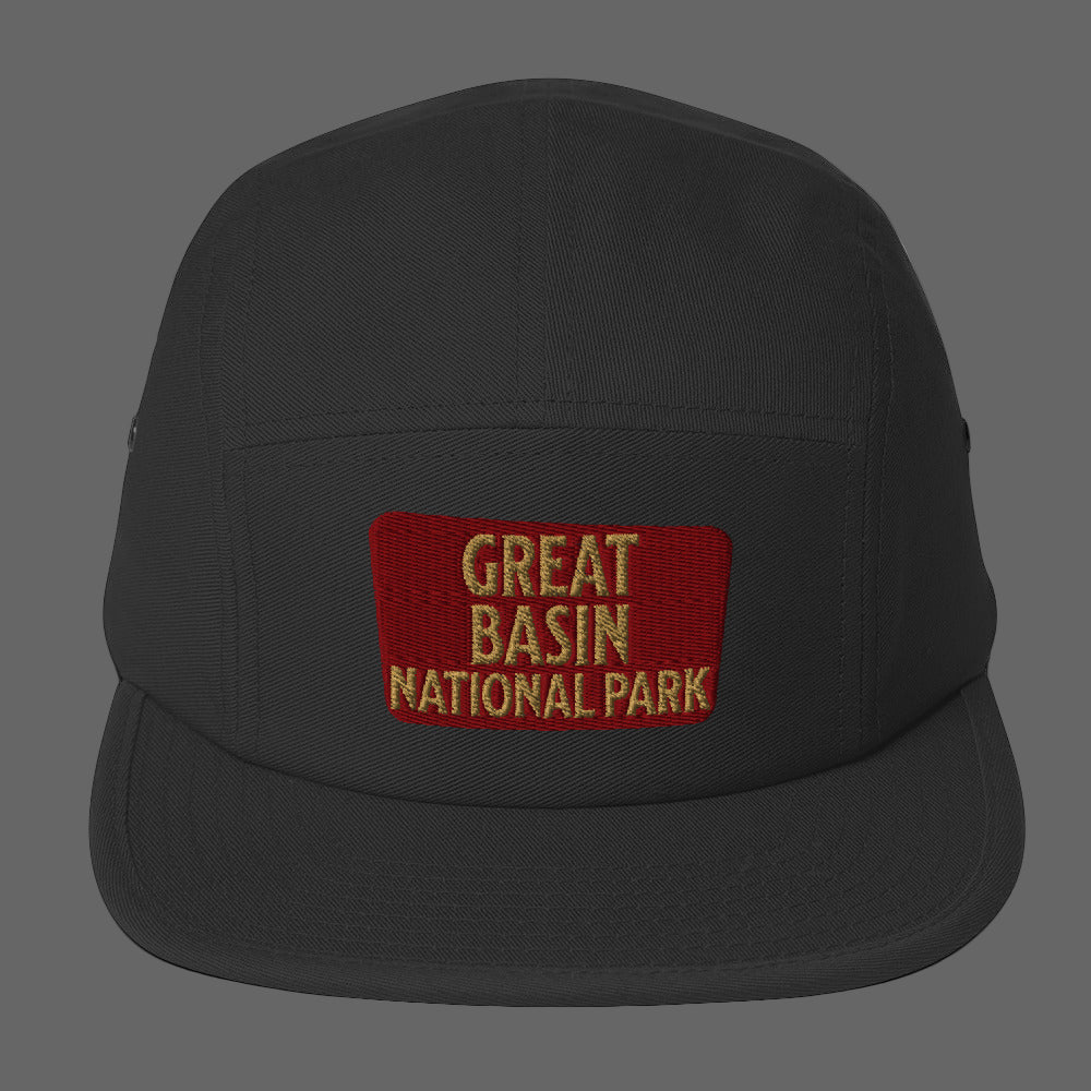 Great Basin National Park 5-Panel Hat hat Park Service Apparel Black