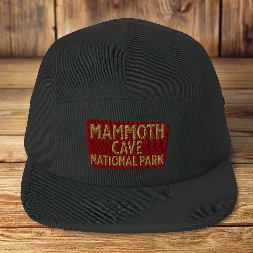 Mammoth Cave National Park 5-Panel Hat Park Service Apparel Black