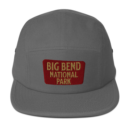 Big Bend 5 Panel Hat hat Park Service Apparel Grey