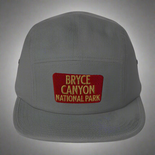 Bryce Canyon 5-Panel Hat Beanie Park Service Apparel Grey