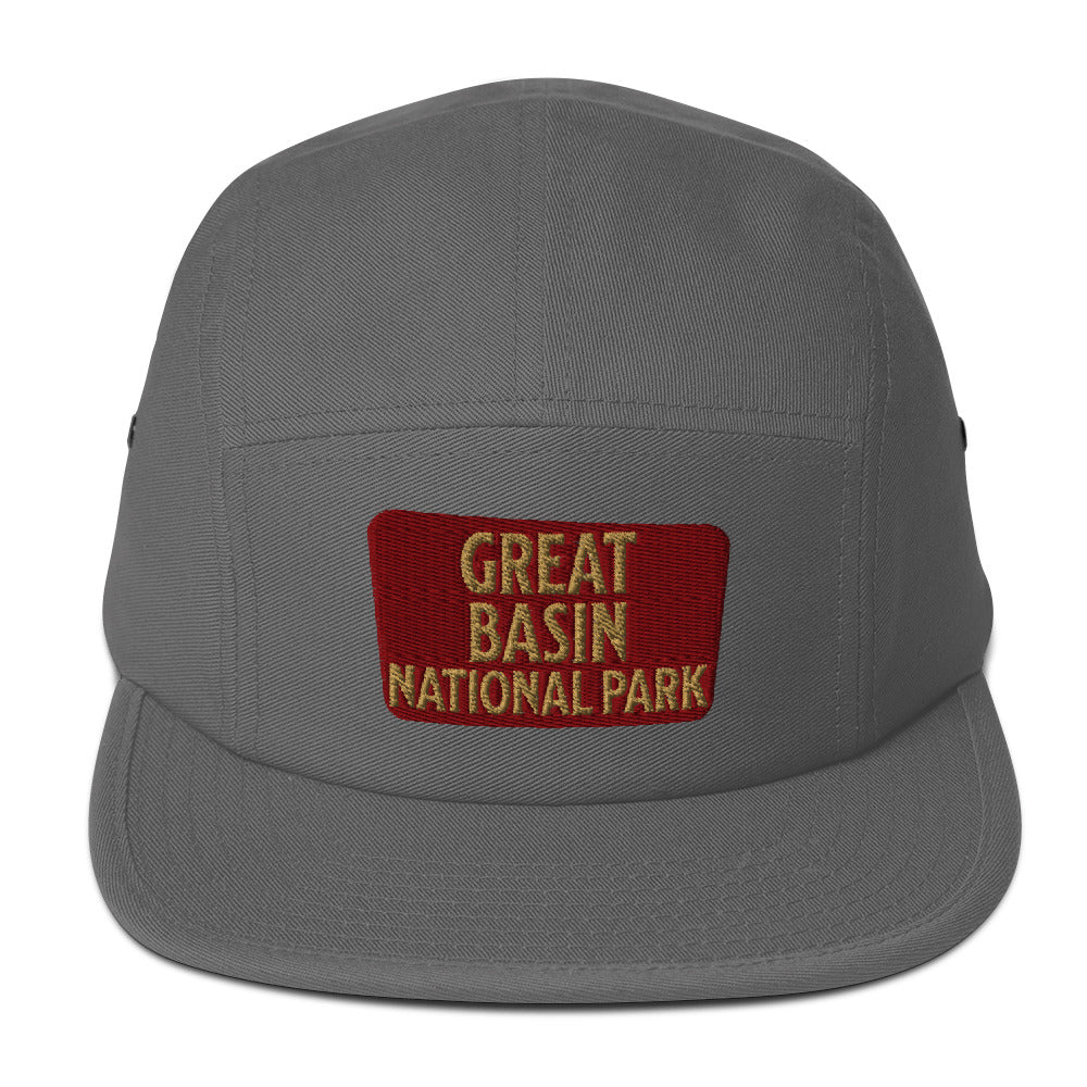 Great Basin National Park 5-Panel Hat hat Park Service Apparel Grey