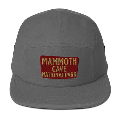 Mammoth Cave National Park 5-Panel Hat Park Service Apparel Grey