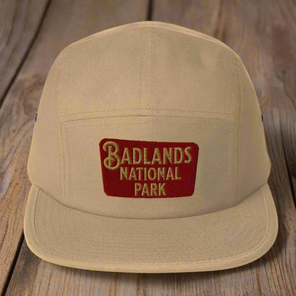 Badlands 5-Panel Hat hat Park Service Apparel Khaki
