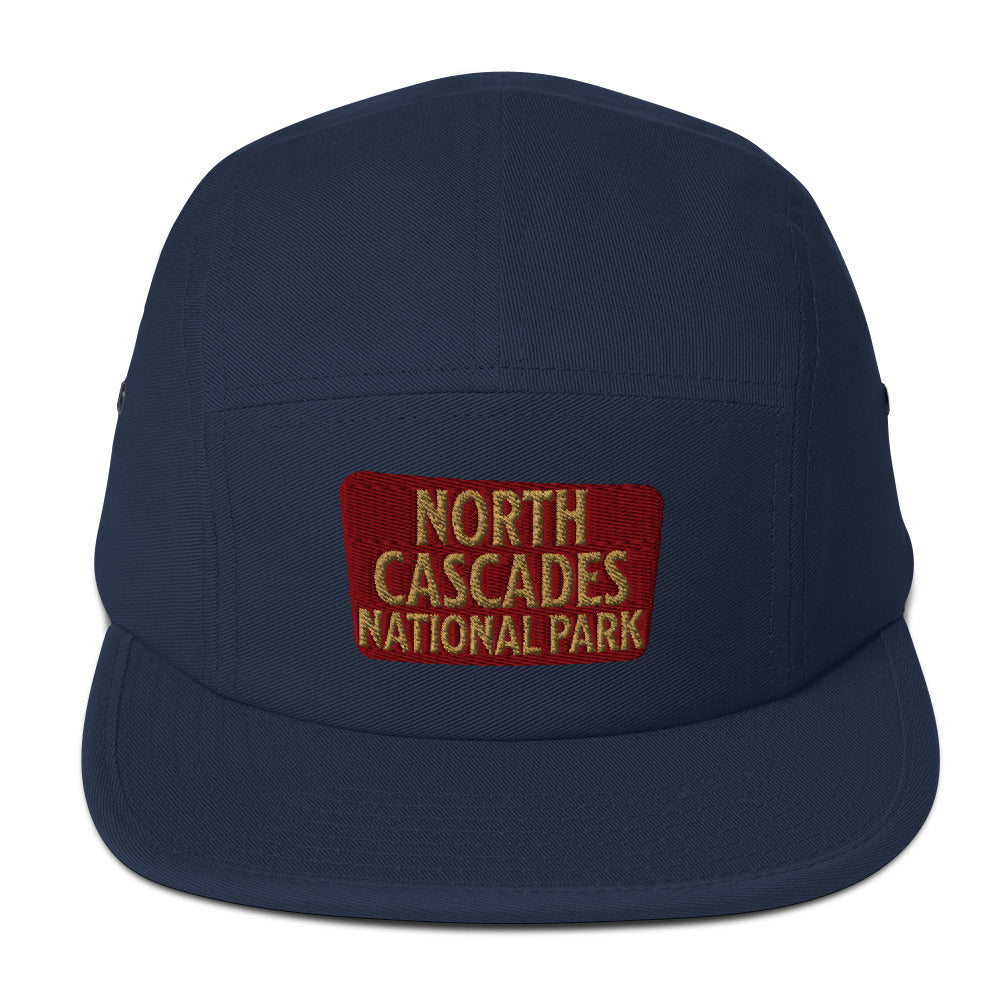 North Cascades National Park 5-Panel Hat hat Park Service Apparel Navy
