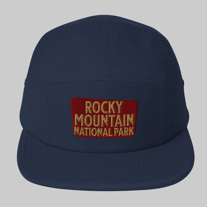 Rocky Mountain National Park 5-Panel Hat hat Park Service Apparel Navy