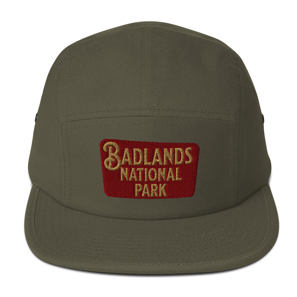 Badlands 5-Panel Hat hat Park Service Apparel Olive