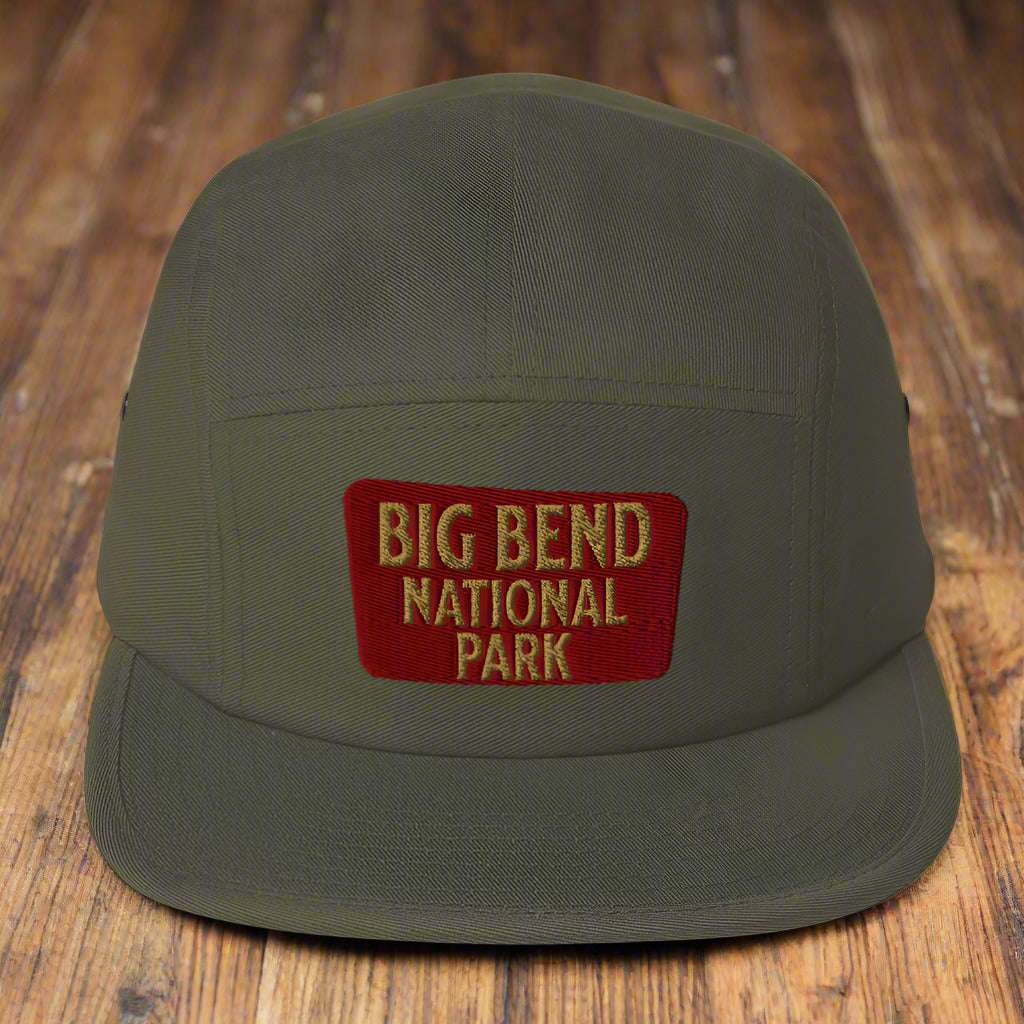 Big Bend 5 Panel Hat hat Park Service Apparel Olive