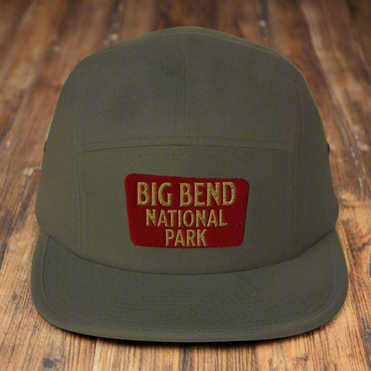 Big Bend 5 Panel Hat hat Park Service Apparel Olive