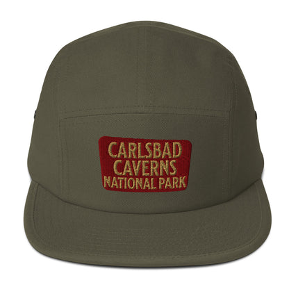 Carlsbad Caverns National Park 5-Panel Hat hat Park Service Apparel Olive