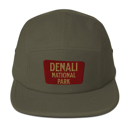 Denali National Park 5-Panel Hat hat Park Service Apparel Olive