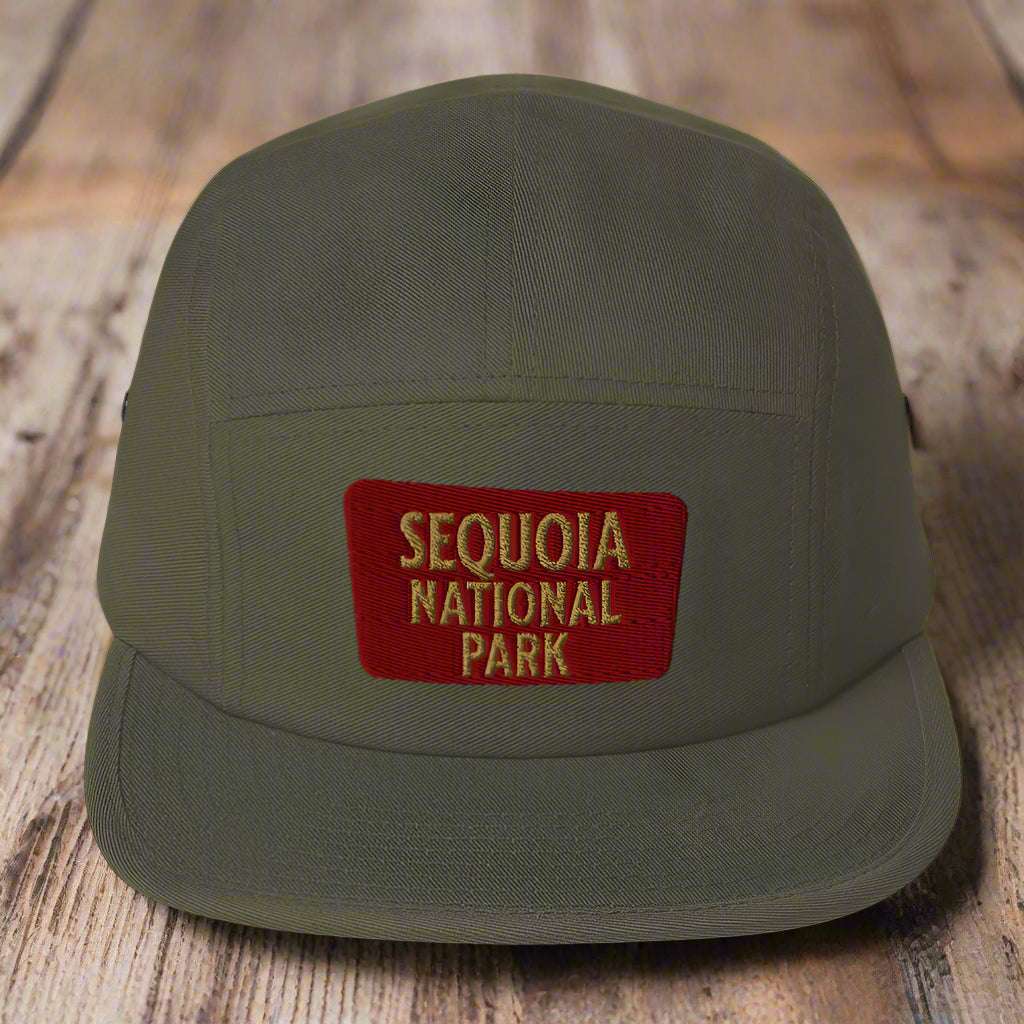 Sequoia National Park 5-Panel Hat hat Park Service Apparel Olive