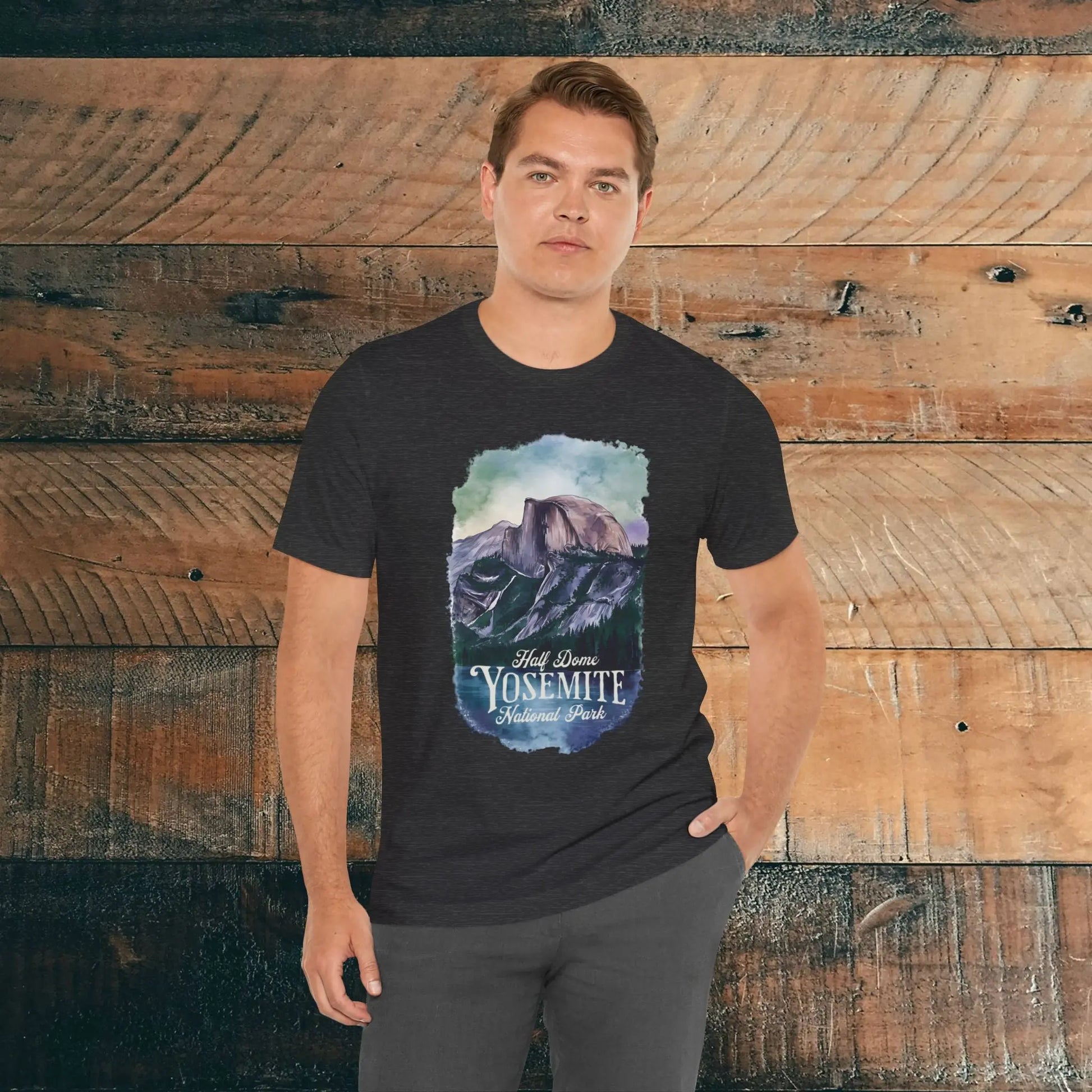 Half Dome Yosemite National Park Unisex T-shirt T-Shirt Printify