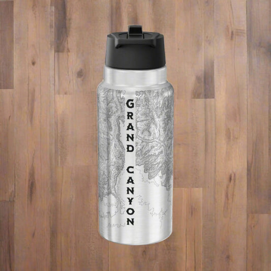 Grand Canyon National Park Water Bottle Tumbler 32oz Mug Printify