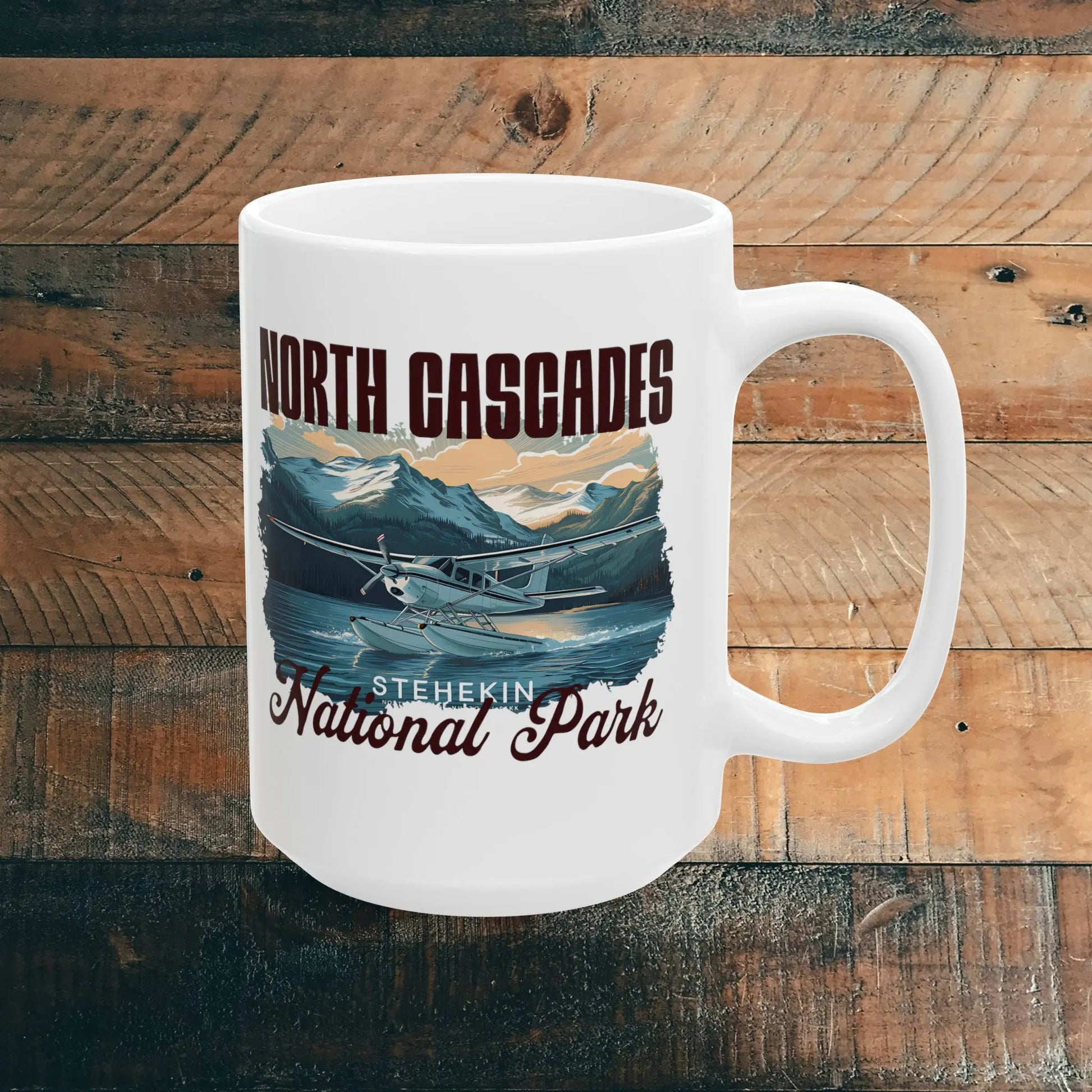 North Cascades National Park Scenic Ceramic Mug 11 15oz Stehekin Mug Printify