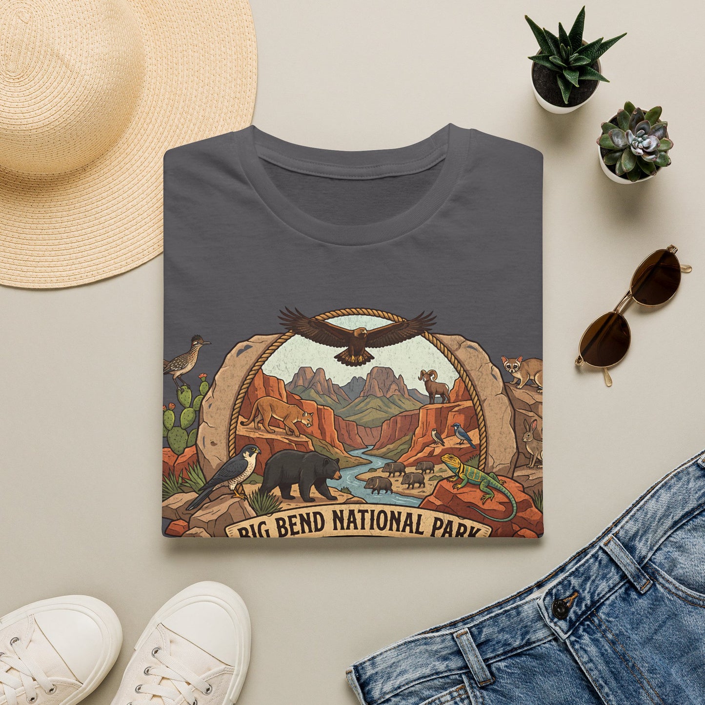 Big Bend National Park Emblem Graphic T-Shirt