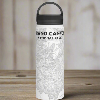 Grand Canyon National Park Stainless Steel Water Bottle (3 Sizes, 3 Lid Options) Mug Printify