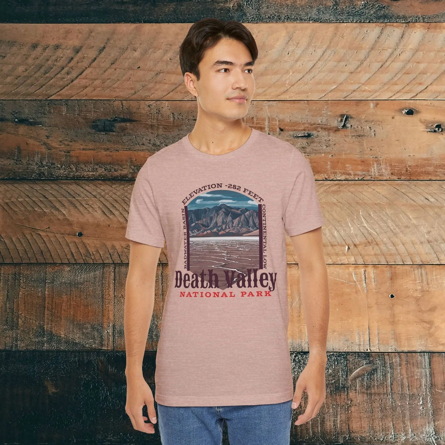 Death Valley National Park Badwater Basin T-shirt T-Shirt Printify