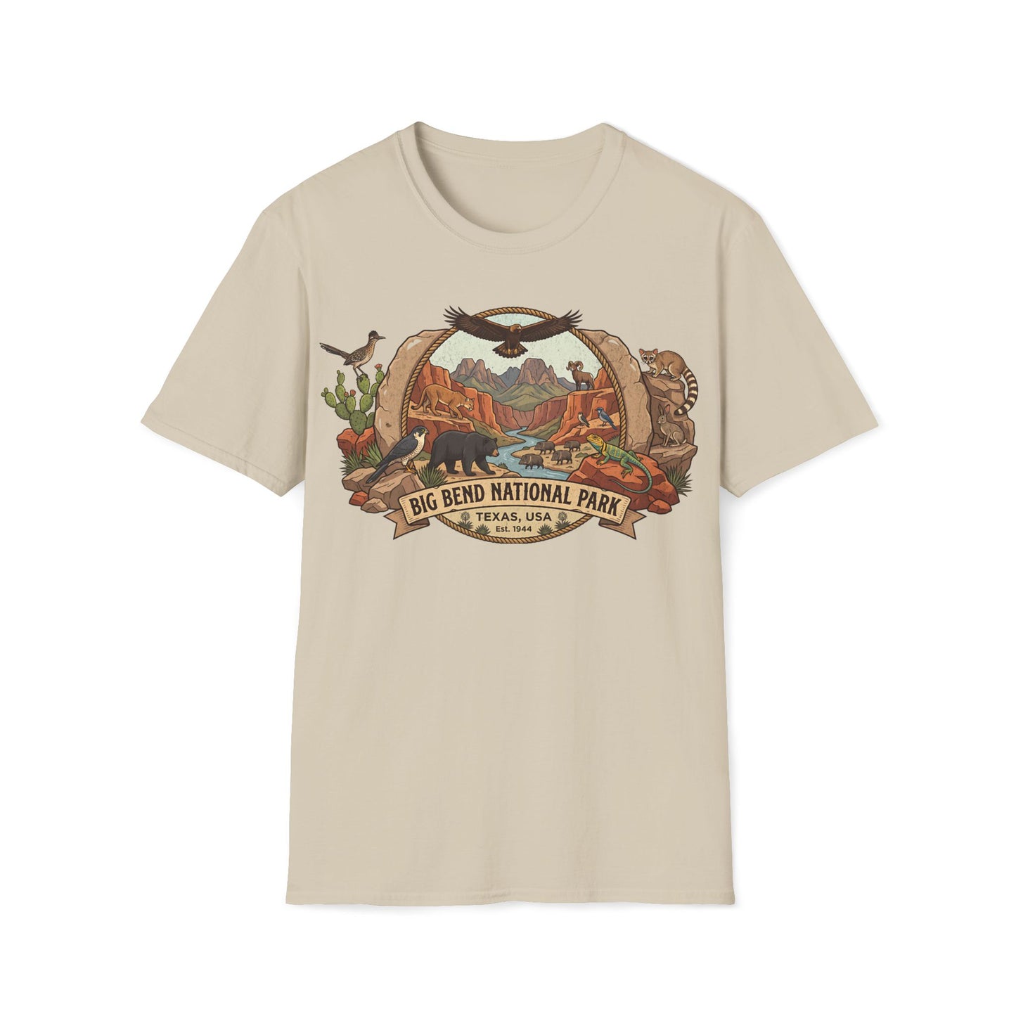 Big Bend National Park Emblem Graphic T-Shirt