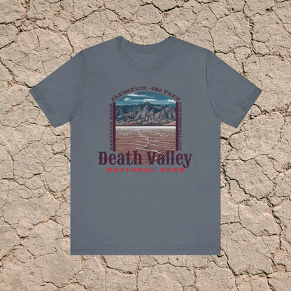 Death Valley National Park Badwater Basin T-shirt T-Shirt Printify