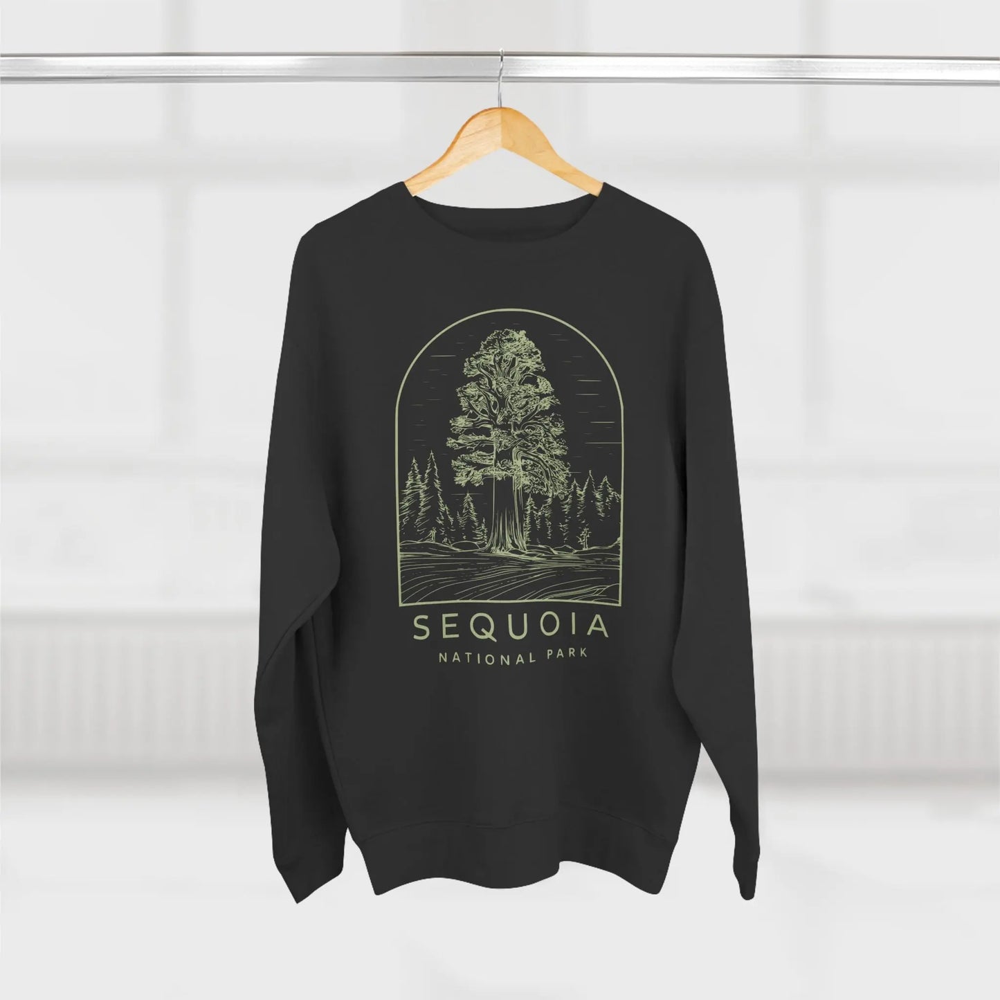 Sequoia National Park Unisex Crewneck Sweatshirt Sweatshirt Printify