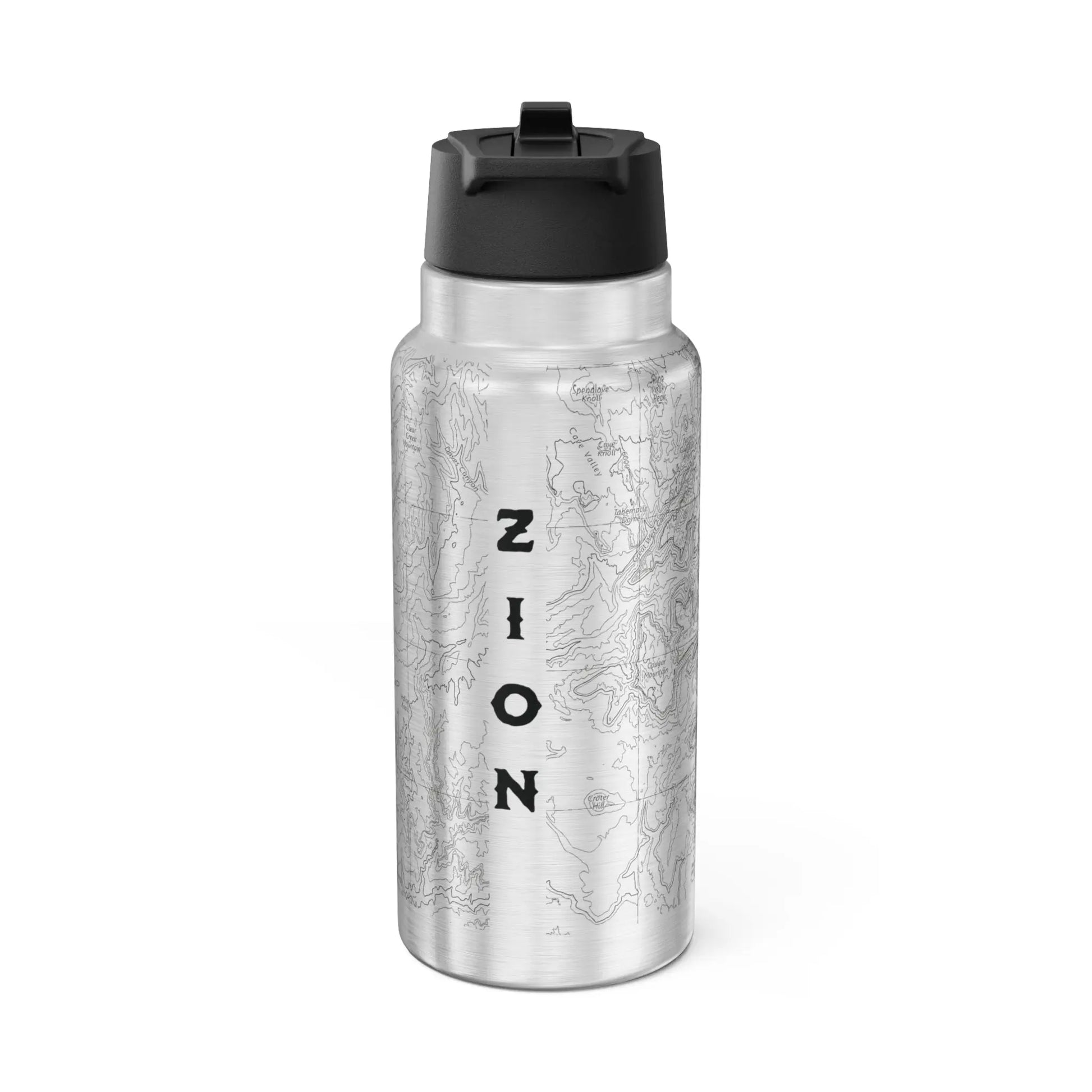 Zion National Park Insulated Water Bottle Tumbler, 32oz Mug Printify