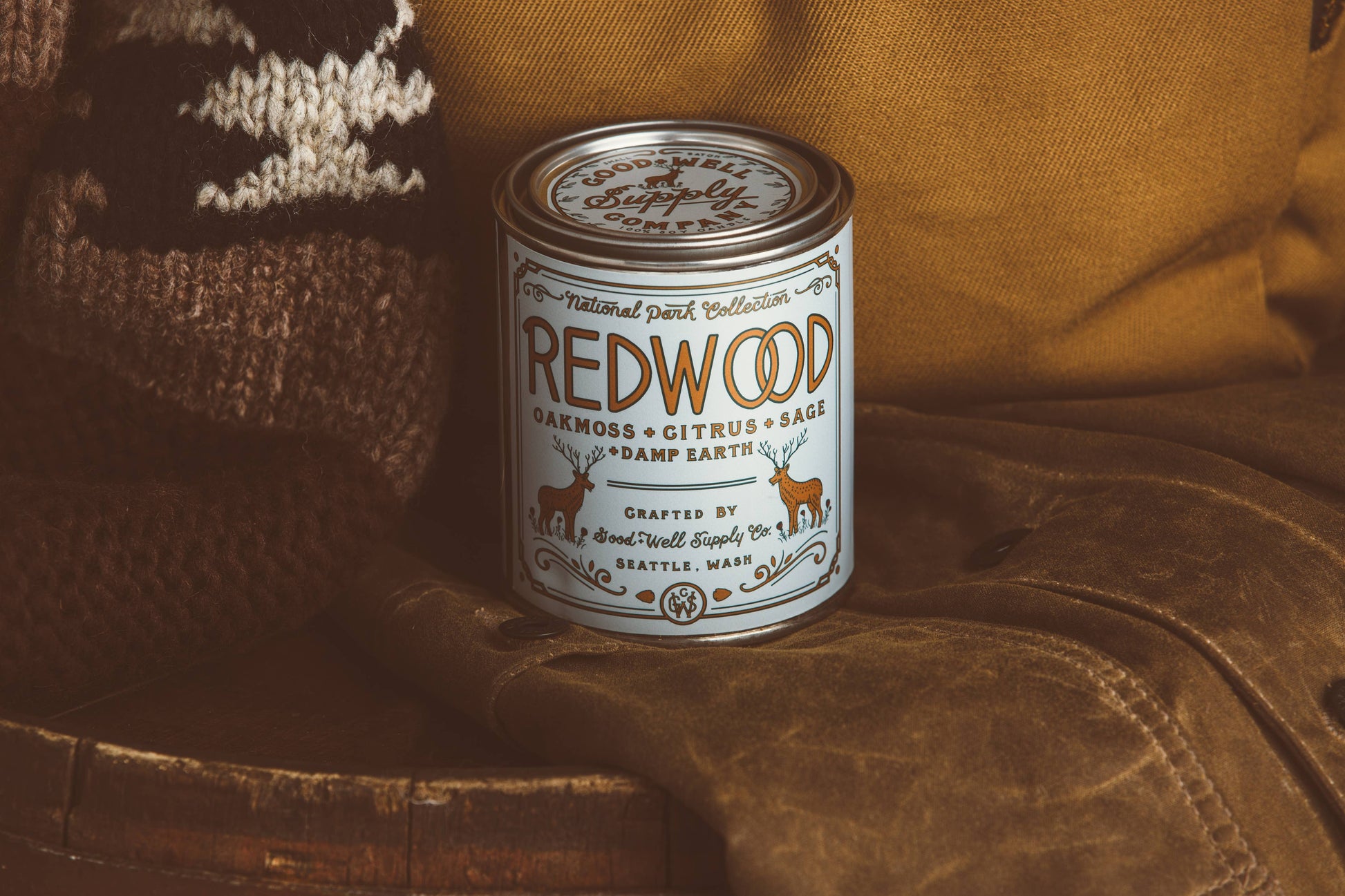 Redwood National Park Candle candle Good & Well Supply Co.