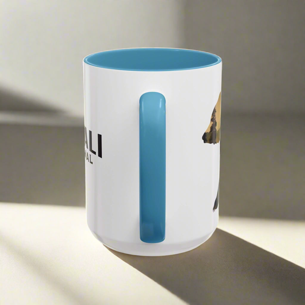Denali Bear Colored Mug Mug Printify