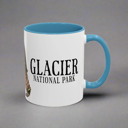 Glacier Bear Colored Mug Mug Printify