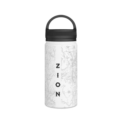 Zion National Park Insulated Stainless Steel Water Bottle (3 Sizes, 3 Lid Options) water bottle Printify