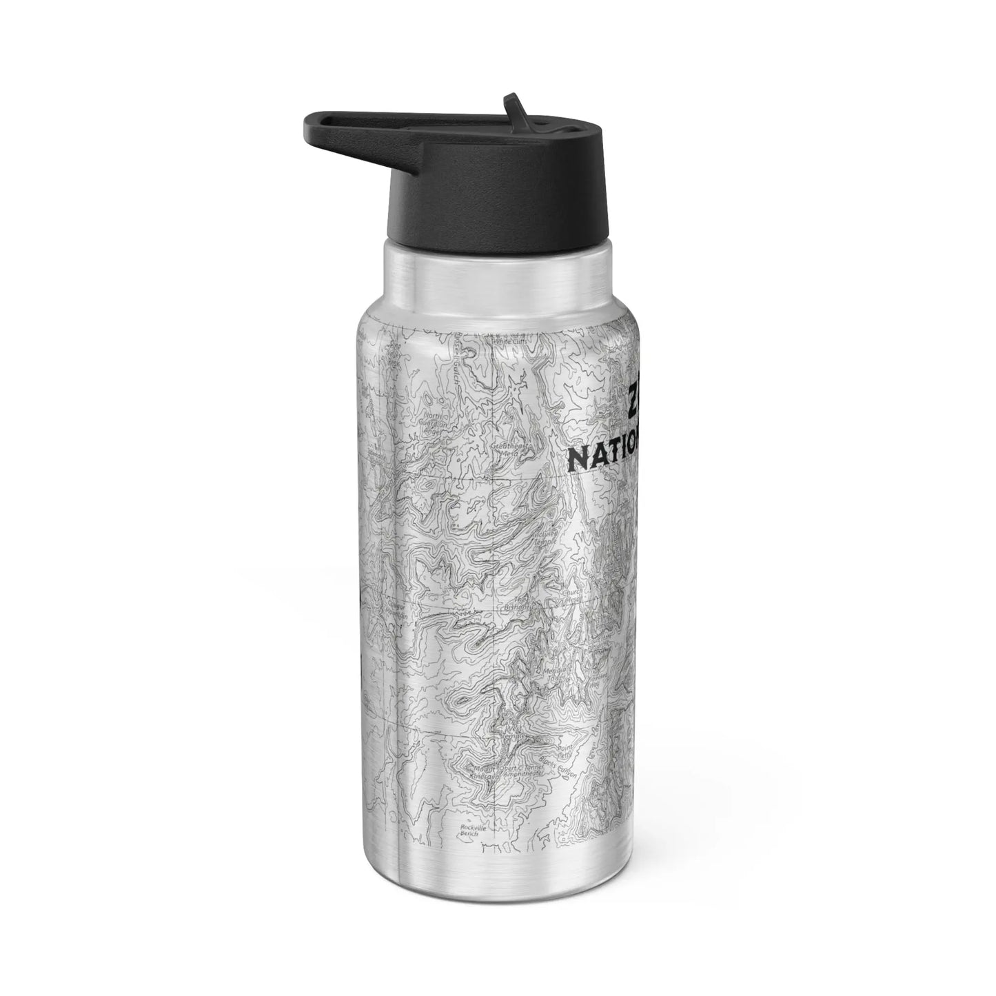 Zion National Park Insulated Water Bottle Tumbler, 32oz Mug Printify