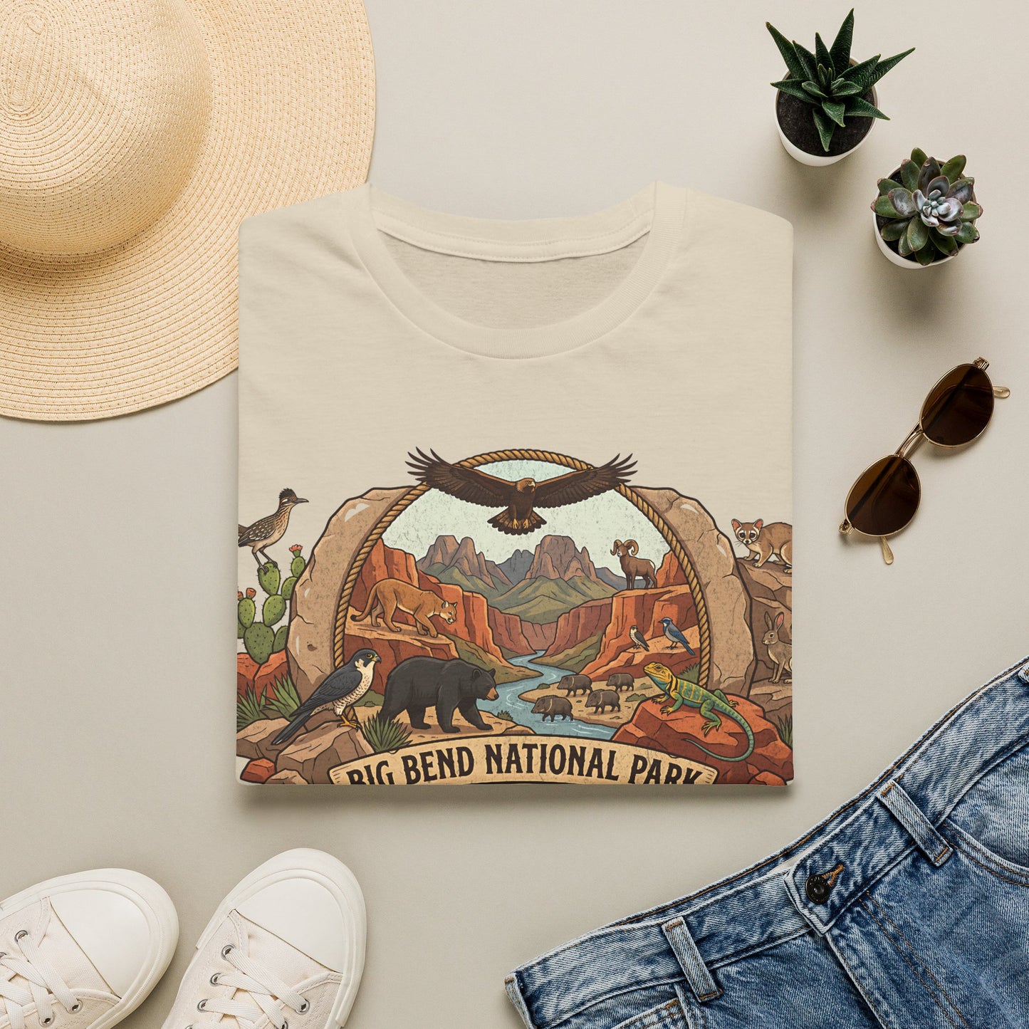 Big Bend National Park Emblem Graphic T-Shirt