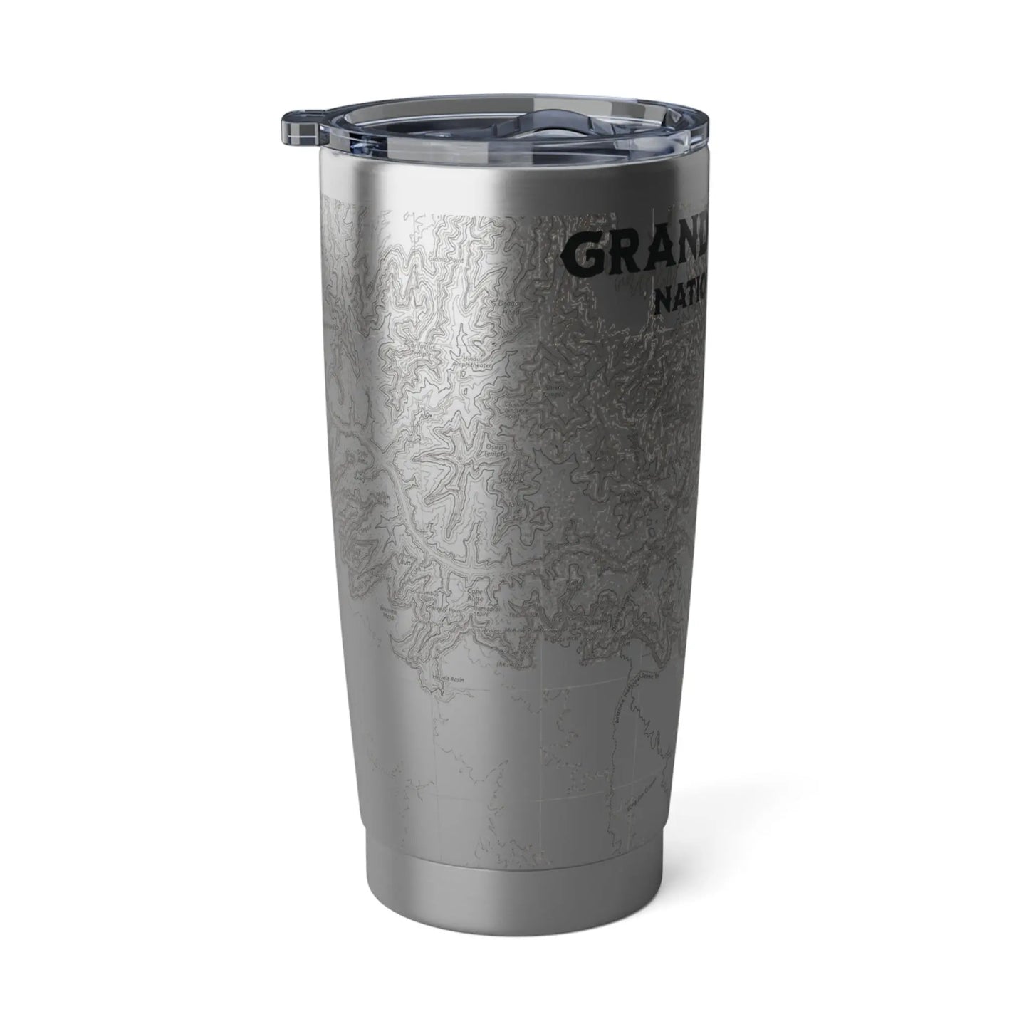 Grand Canyon National Park Topographic Tumbler 20oz Mug Printify