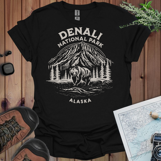 Denali National Park Alaska Unisex T-Shirt T-Shirt Printify