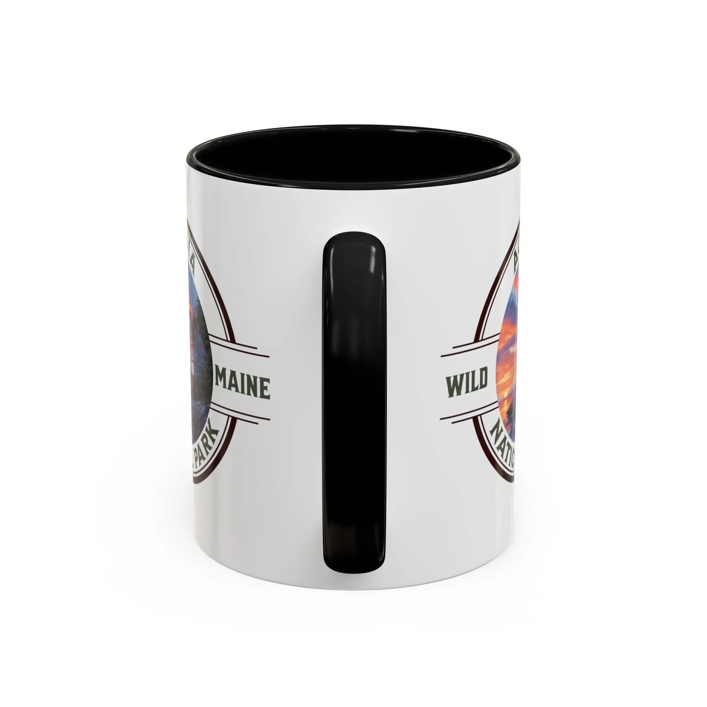 Acadia National Park Accent Mug (2 Sizes, 5 Colors) Mug teelaunch