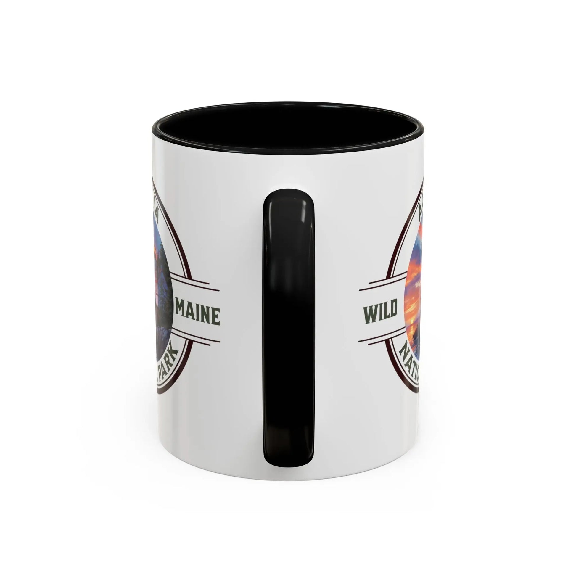 Acadia National Park Accent Mug (2 Sizes, 5 Colors) Mug teelaunch