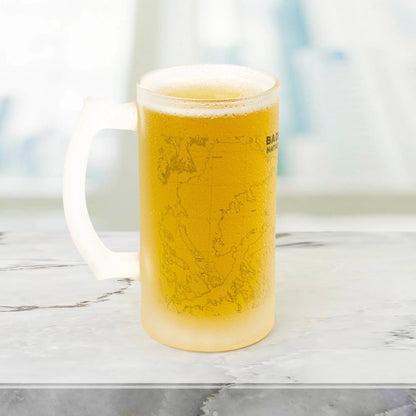 Badlands National Park Topographic Pint Mug Drinkware teelaunch