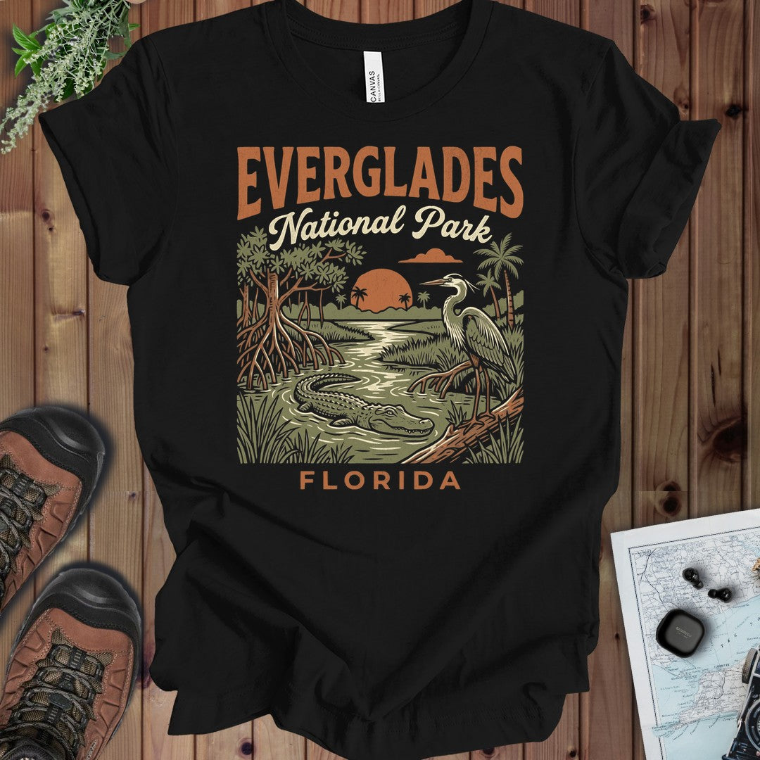Everglades National Park kids graphic t-shirt primary kids product view