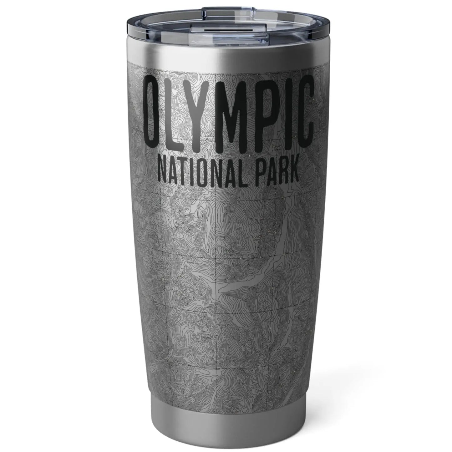 Olympic National Park Topographic Tumbler 20oz Tumbler Park Service Apparel