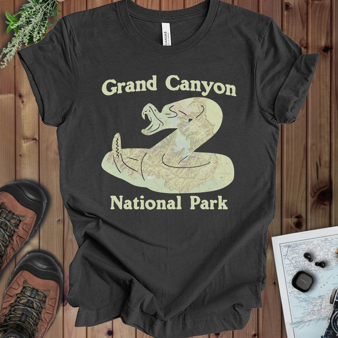 Grand Canyon National Park Unisex Jersey Short Sleeve  Horseshoe Bend Kids Graphic T-Shirt in Dark Grey Heather