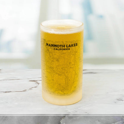 Mammoth Lakes California Topographic Pint Mug Pint Mug teelaunch
