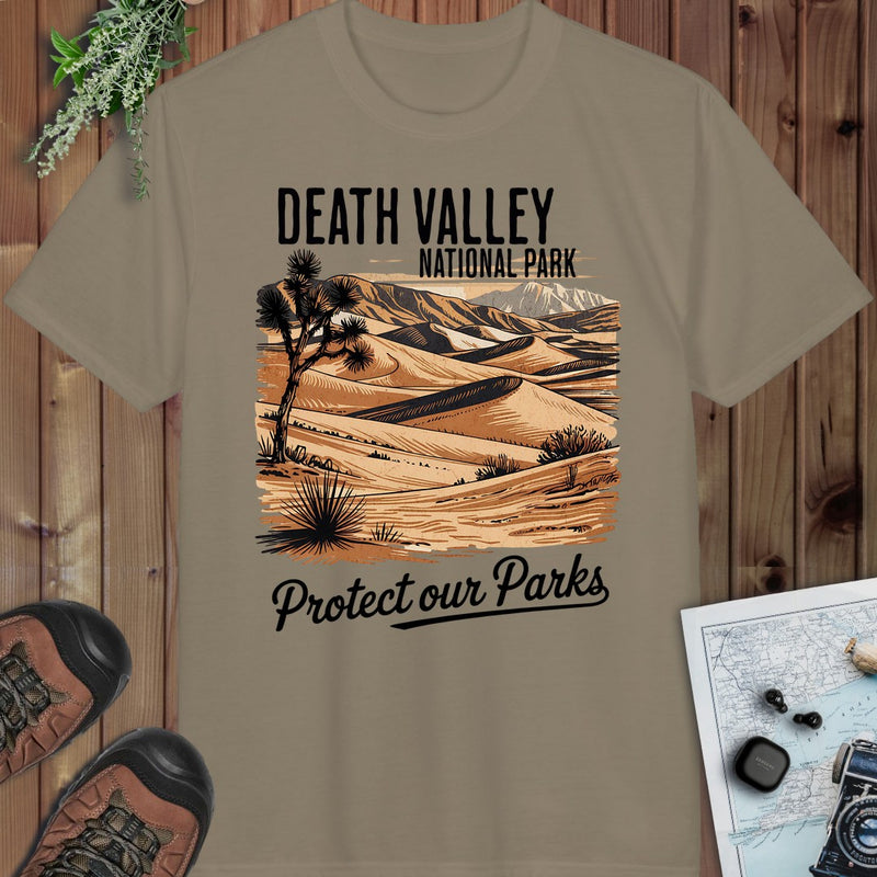 Protect Our Parks Death Valley Performance T-Shirt in Prairie Dust