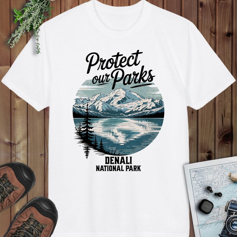 Protect Our Parks Denali Performance T-Shirt in White