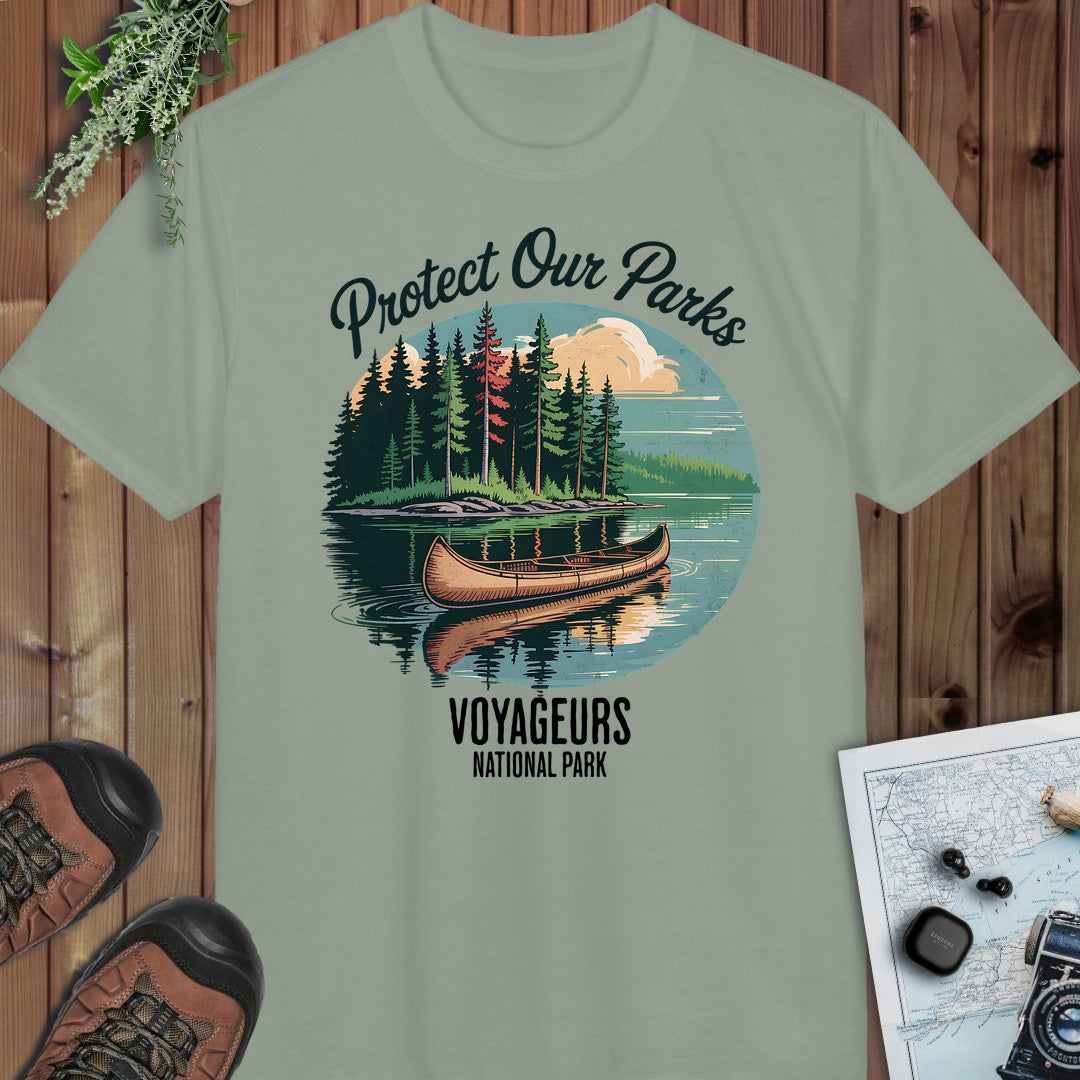 Protect Our Parks Voyageurs Performance T-Shirt in Sage
