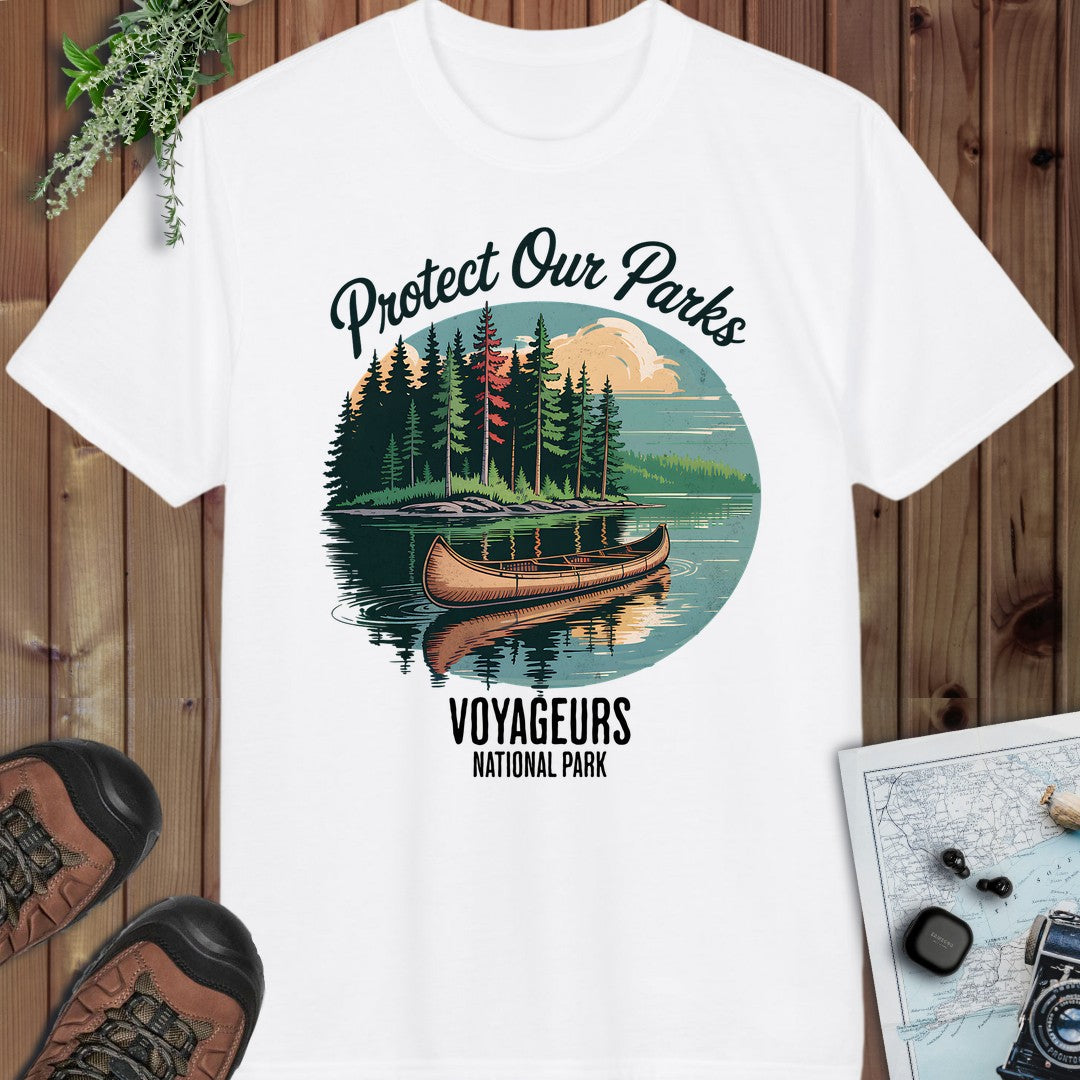 Protect Our Parks Voyageurs Performance T-Shirt in White