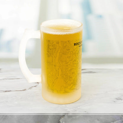 Rocky Mountain National Park Topographic Pint Mug Pint Mug teelaunch