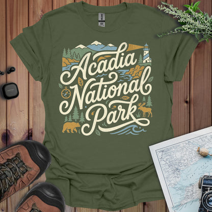 Acadia National Park Graphic T-Shirt