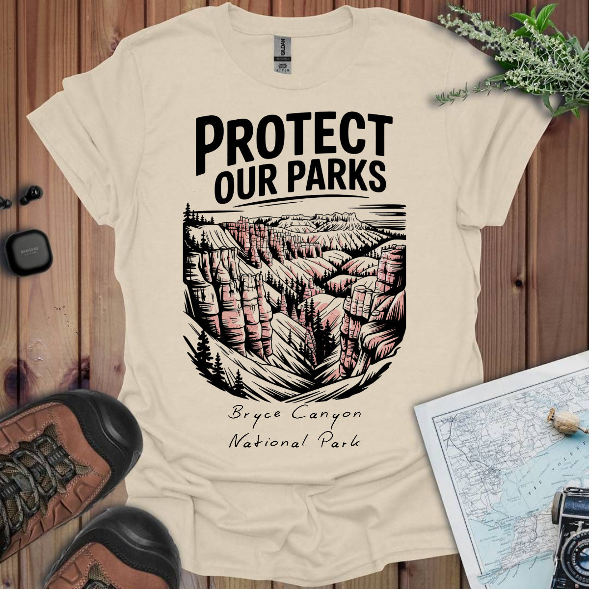 Protect Our Parks Bryce Canyon Unisex T-Shirt T-Shirt Printify