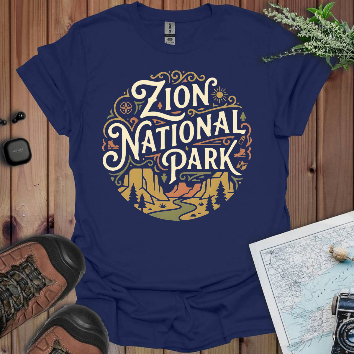 Zion National Park Graphic T-Shirt