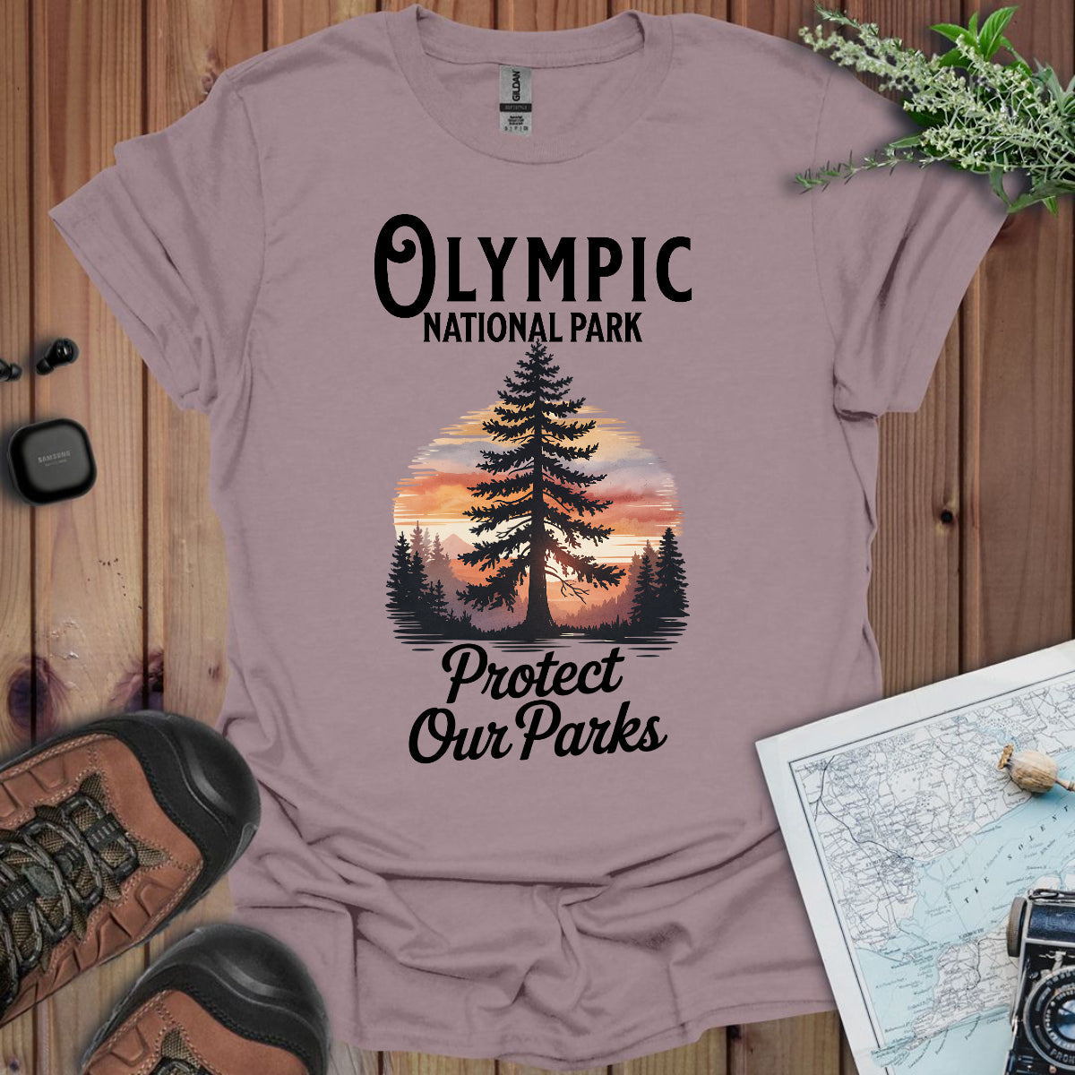 Protect Our Parks Olympic Unisex T-Shirt T-Shirt Printify Paragon S
