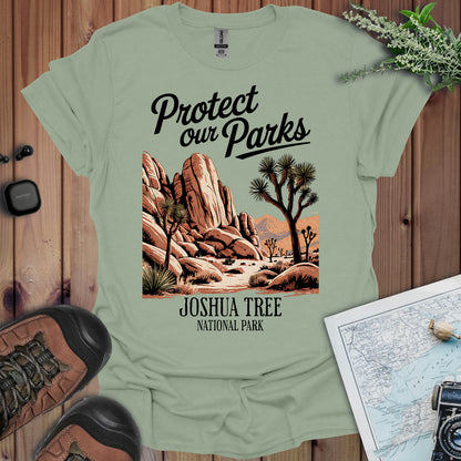Protect Our Parks Joshua Tree Unisex T-Shirt T-Shirt Printify S Sage